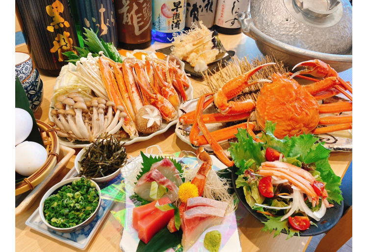 カニ贅沢三昧コース