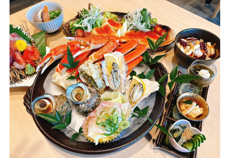 【1日4組限定】ますよね海鮮大陶板焼きコース